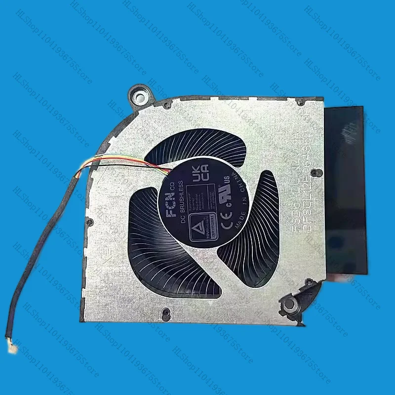 VENTOLA CPU GPU DC12V per Acer Predator Helios Neo 16 PHN16-71 Foglia di plastica