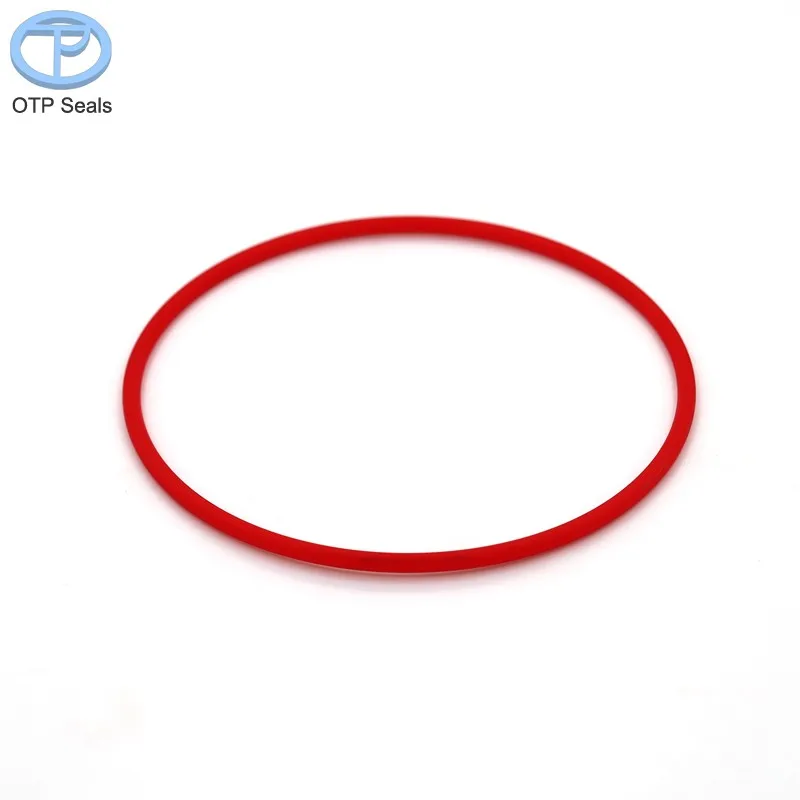 Selos de anel de vedação PU 104,4 * 3,5 mm ID * CS Tornado de poliuretano vermelho O-Ring Especificações Seção transversal atacadistas personalizados de fábrica