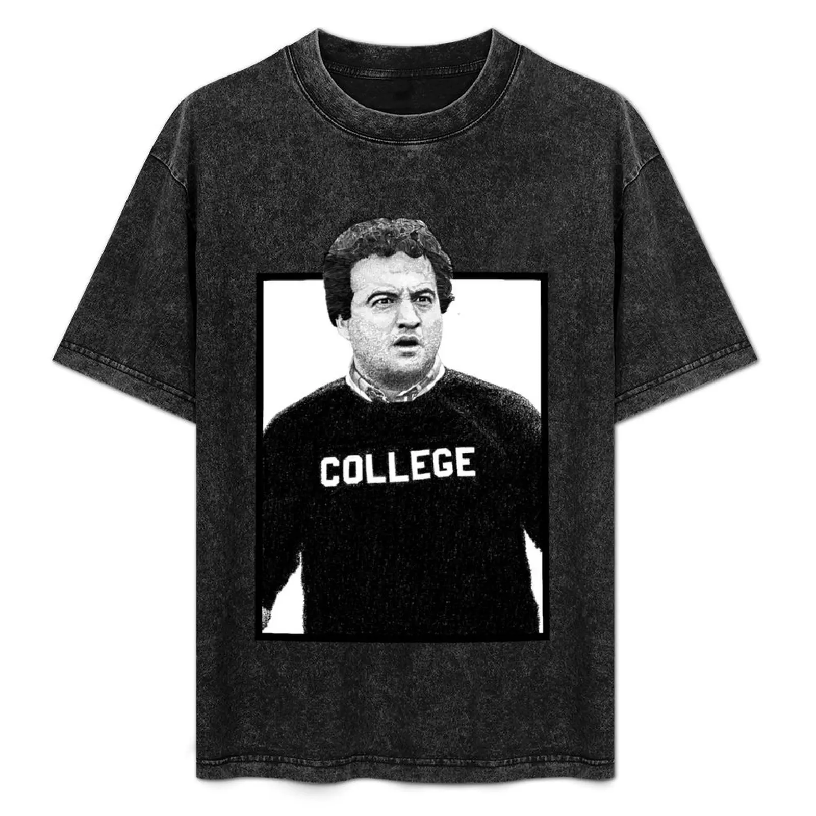 Bluto Animal House John Belushi College T-Shirt oversized graphic tee anime clothes plus size tops blue archive Men's t-shirt