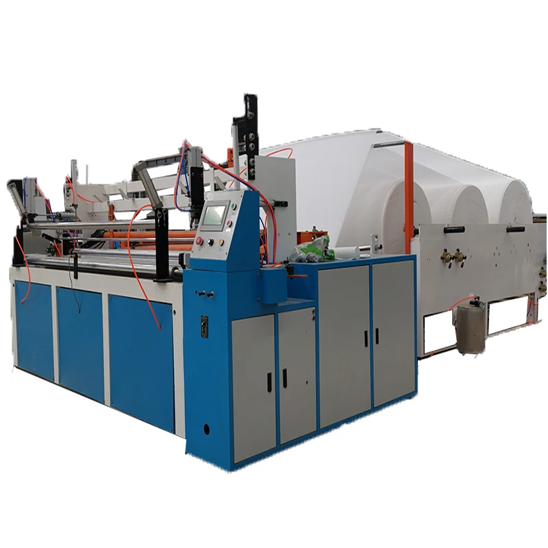 Customized Toilet Paper Rewinding Machine Semi-finished Roll Paper Processing Equipment Hand Towel Paper Production Line