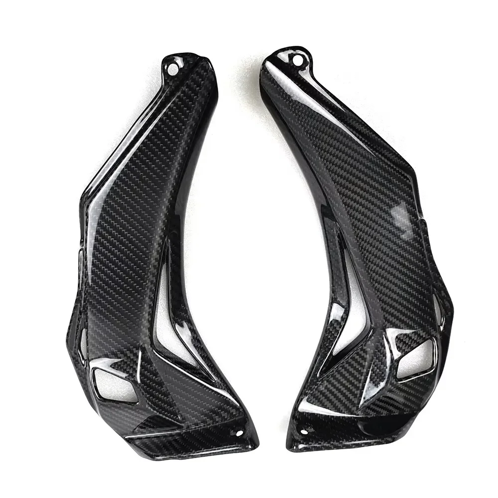 3K Carbon Fiber Motorcycle Acssories Fairing Inner Panels Dash Side Covers Fairings for Kawasaki ZX10R ZX 10R 2016-2020