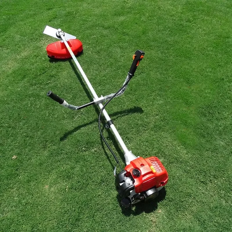 Brush Cutter for 2026 New Petrol 2-Stroke 1400W Steel Blade 43cc Weed Cutting Machine