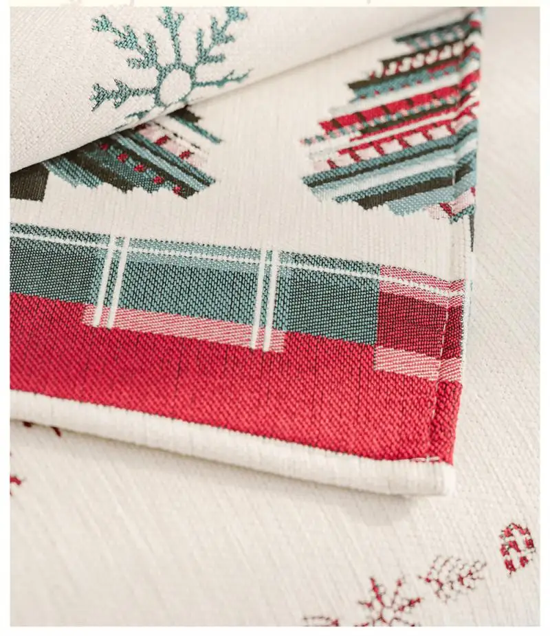 Weicher Chenille-Sofabezug für Weihnachten, verhindert Verrutschen, Ganzjahres-Sitzkissenbezug, Winter-Universal-Sofabezug, Heimdekoration – Detail 7