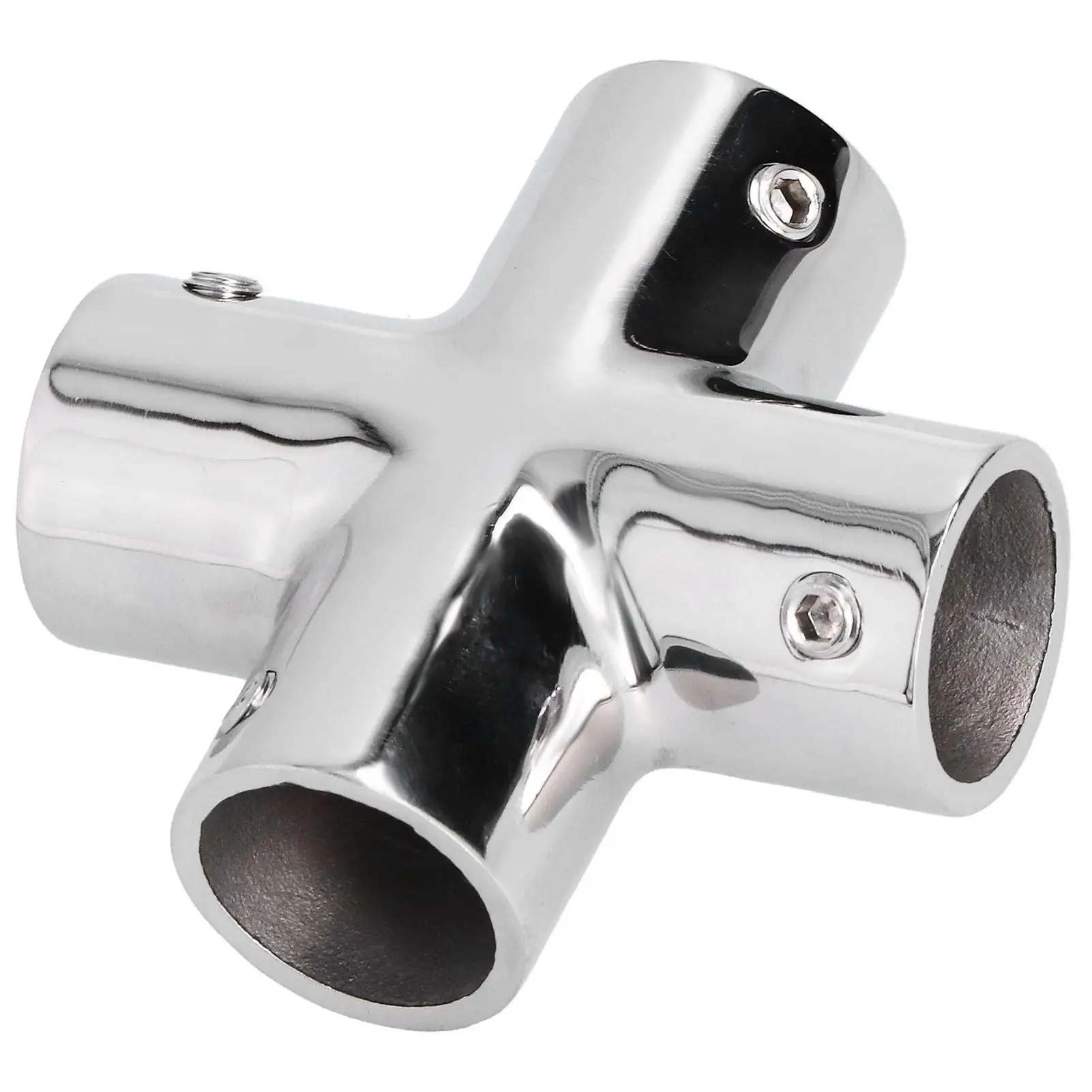

Boat Hand Fitting 4 Way Cross Boat Hand Fitting 316 Stainless Steel Heavy Duty Tube Pipe Connector Boat Pipe Connector