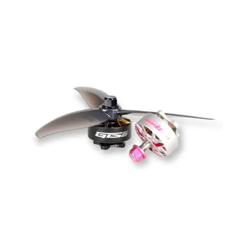 RCINPOWER GTS V4 2207 FPV Brushless Motor 5-6S 1960/2040KV For RC FPV 5inch Freestyle Racing Drone Quadcopter Motor-Black