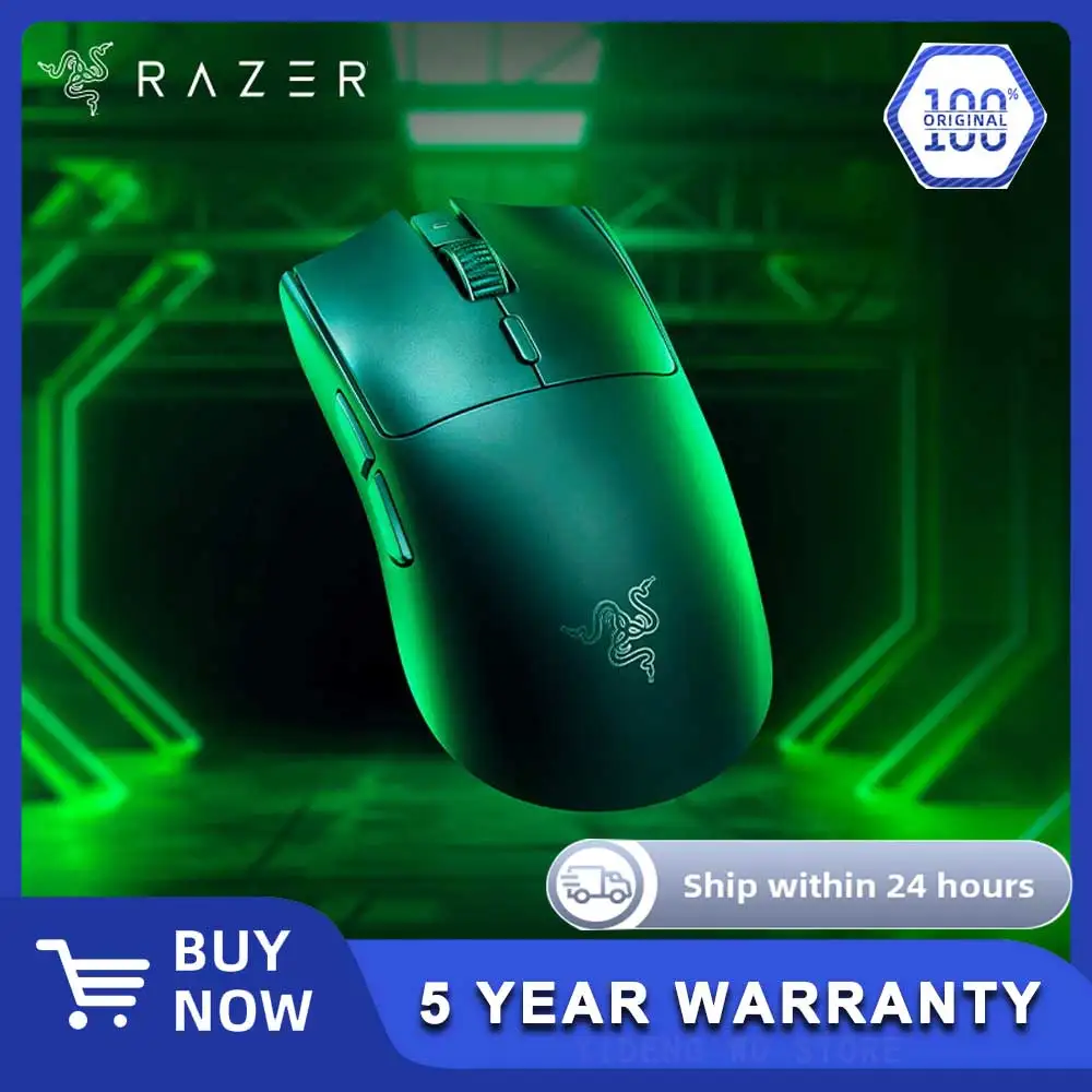 

NEW Razer Viper V3 HyperSpeed 2.4G Wireless Lightweight Laptop Gaming eSports Mouse