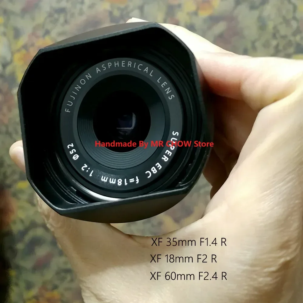 

Металлическая квадратная бленда для объектива Fujifilm Fujinon XF 35 мм F1.4 R/xf18 мм F2 R / XF 60 мм F2.4 R макрообъектив