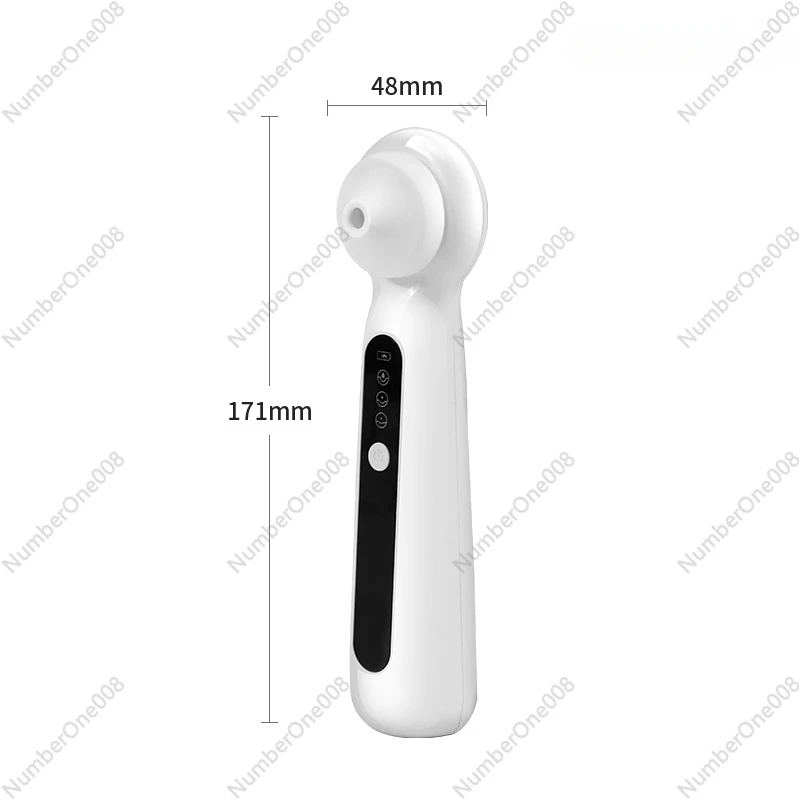 Visual blackhead suction device, household electric visual magnification blackhead suction and blackhead removal device/