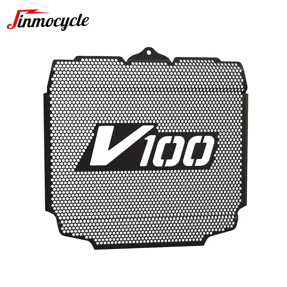 

Motorcycle Aluminum Radiator Grille Cover Protection For Moto Guzzi V100 Mandello /S 2023-2024 skid plate bash frame guared