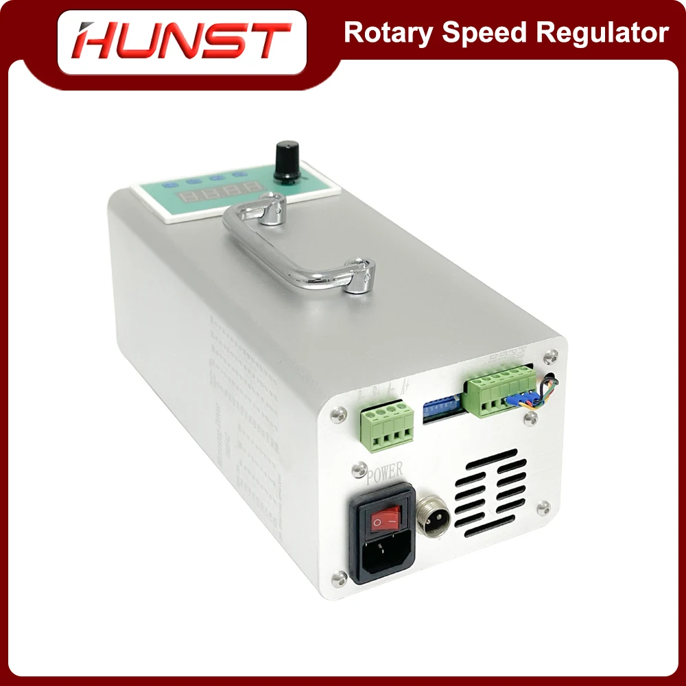 HUNST Pulse Generator Rotary Fixture Stepper Motor Control Box Rotary Speed Regulator