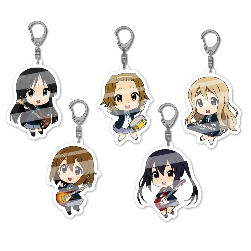 Japanese Anime Manga Characters Kawaii Acrylic Key Chain Keyring Strap Figure Hanging Accessories Keychain For Cosplayer Gifts