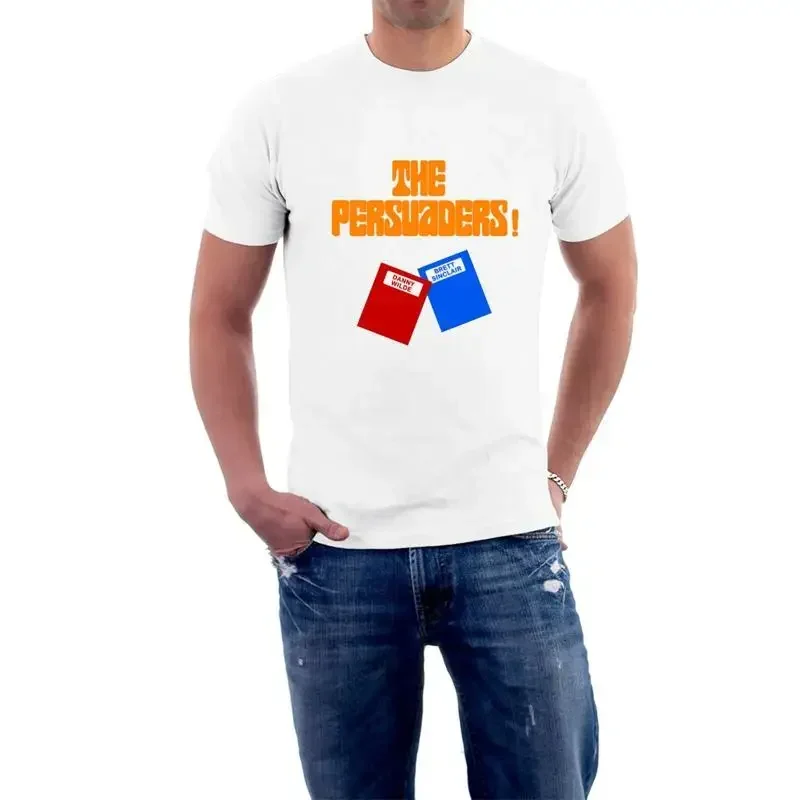 The Persuaders In Colour T Shirt Tony Curtis Roger Moore 70S Tv By Sillytees