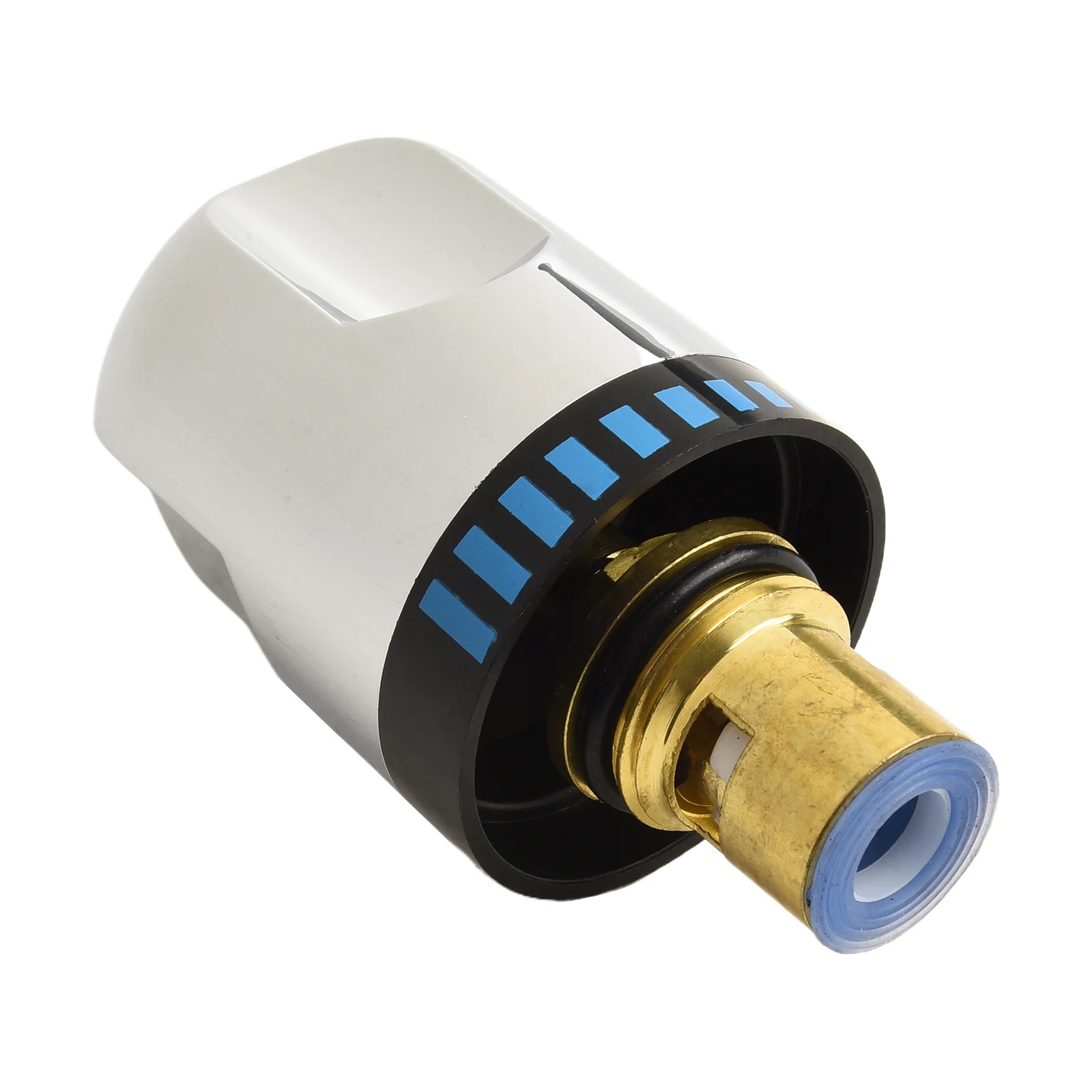 

Flow Cartridge Valve and Head Kit for T Bar Thermostatic Shower Mixer Taps ABS Plastic Handle and Copper Internal Mechanism