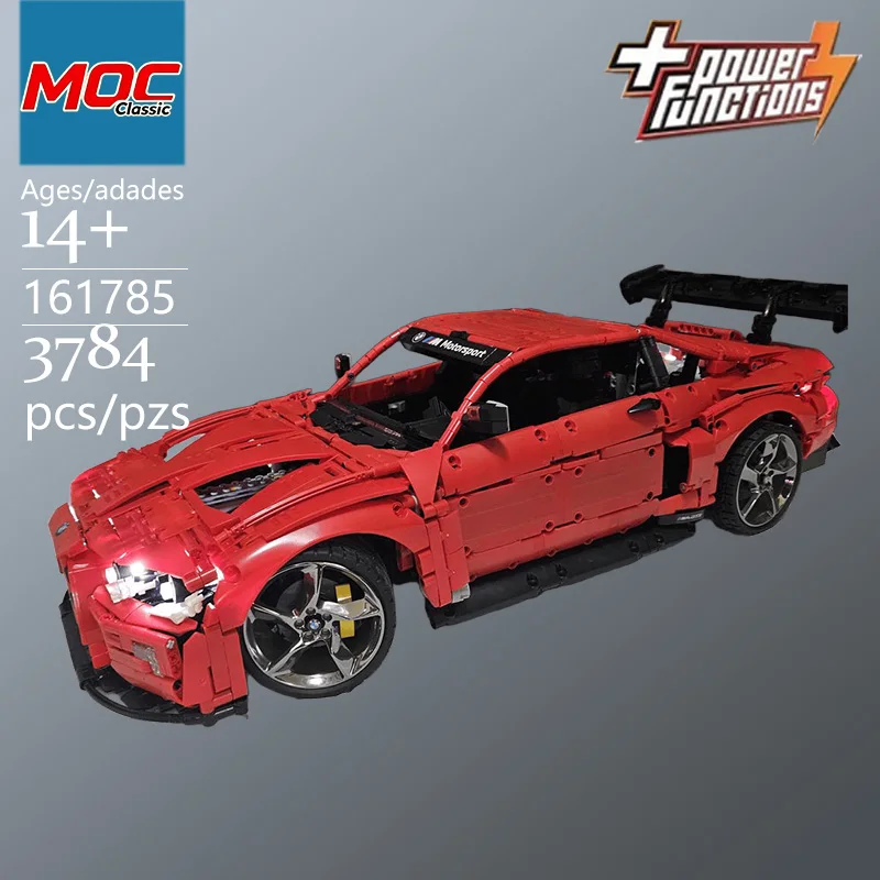 Specially Customized MOC Supercar GT3 Technic Combination Model - Trendy Educational Toys, Casual Building Game Gifts