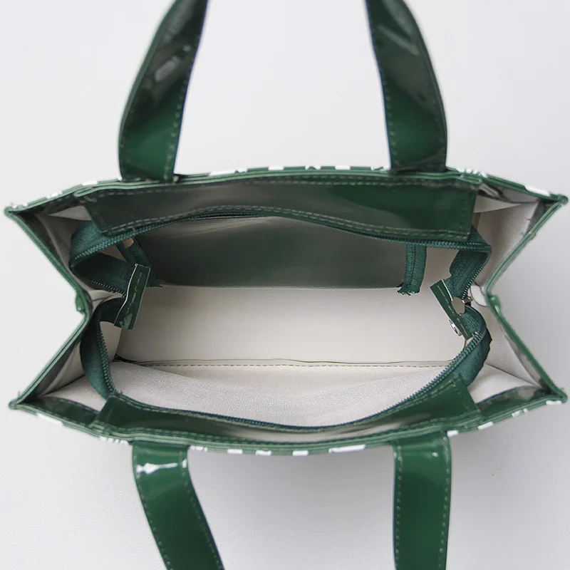 Bolso De mensajero De PVC para Mujer, bolsa De hombro De compras, impermeable, ecológico, informal