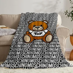 Thermal Blankets for Bed M-moschinoS Designer Throw Blanket for Sofa Luxury Bedding Fur Blanket King Size Blankets & Throws Nap