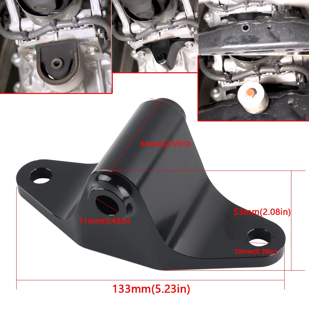 Performance Billet Aluminum Solid Transmission Mount fitting for  Nissan 350z/G35 Z33 Skyline Stiffen up your drivetrain