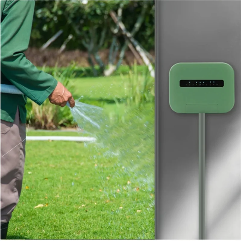 ABBO-Tuya Wifi Indoor Smart Sprinkler Controller Indoor Smart Sprinkler Controller Irrigation System Remote Control 6 Zone EU Pl