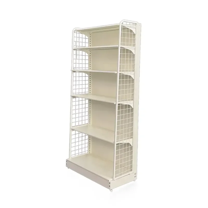 Adjustable Multi Layer Retail Shelves Space Saving Display Rack For Chain Convenience Store Beautiful Storage Organizer Unit