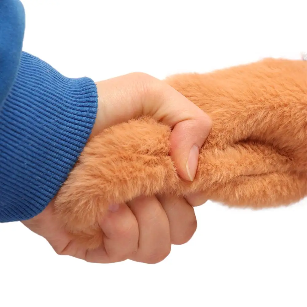 Kawaii كابيبارا القفز حتى قبعة أفخم رقيق الأذن تتحرك قبعة لينة الحيوان الأذن أفخم قبعة اللعب هدايا عيد الميلاد