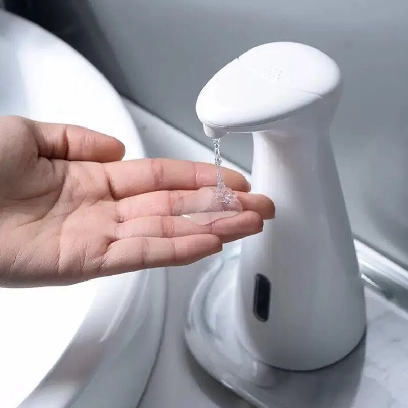 Portable Durable High-quality Electric Automatic Soap Dispenser Smart Sensor Touchless for Hand Wash White for Bathroom Sink