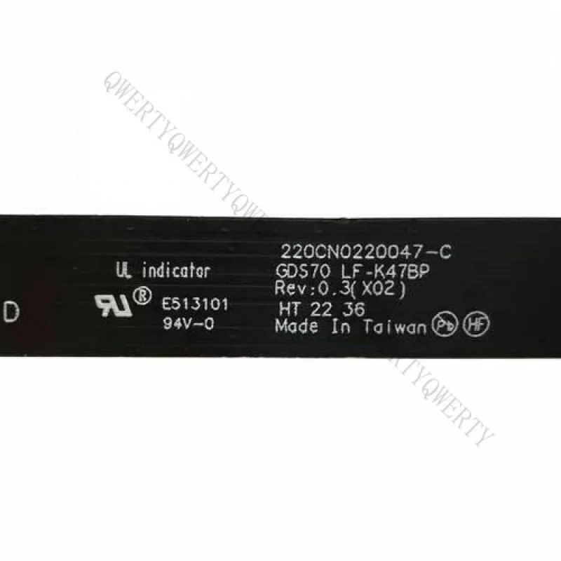 Obrázek 3: Ay+for rokle alienware X17 r1 R2 03D2FF 3D2FF notebook kamera obvázat kabel