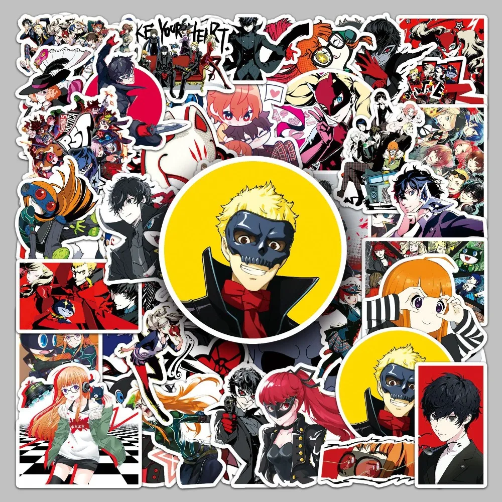 50 قطعة شخصية الكرتون الكتابة على الجدران ملصقات حقيبة كوب ماء الغيتار سيارة سكوتر القرطاسية الهاتف المحمول DIY بها بنفسك الديكور الشارات #2