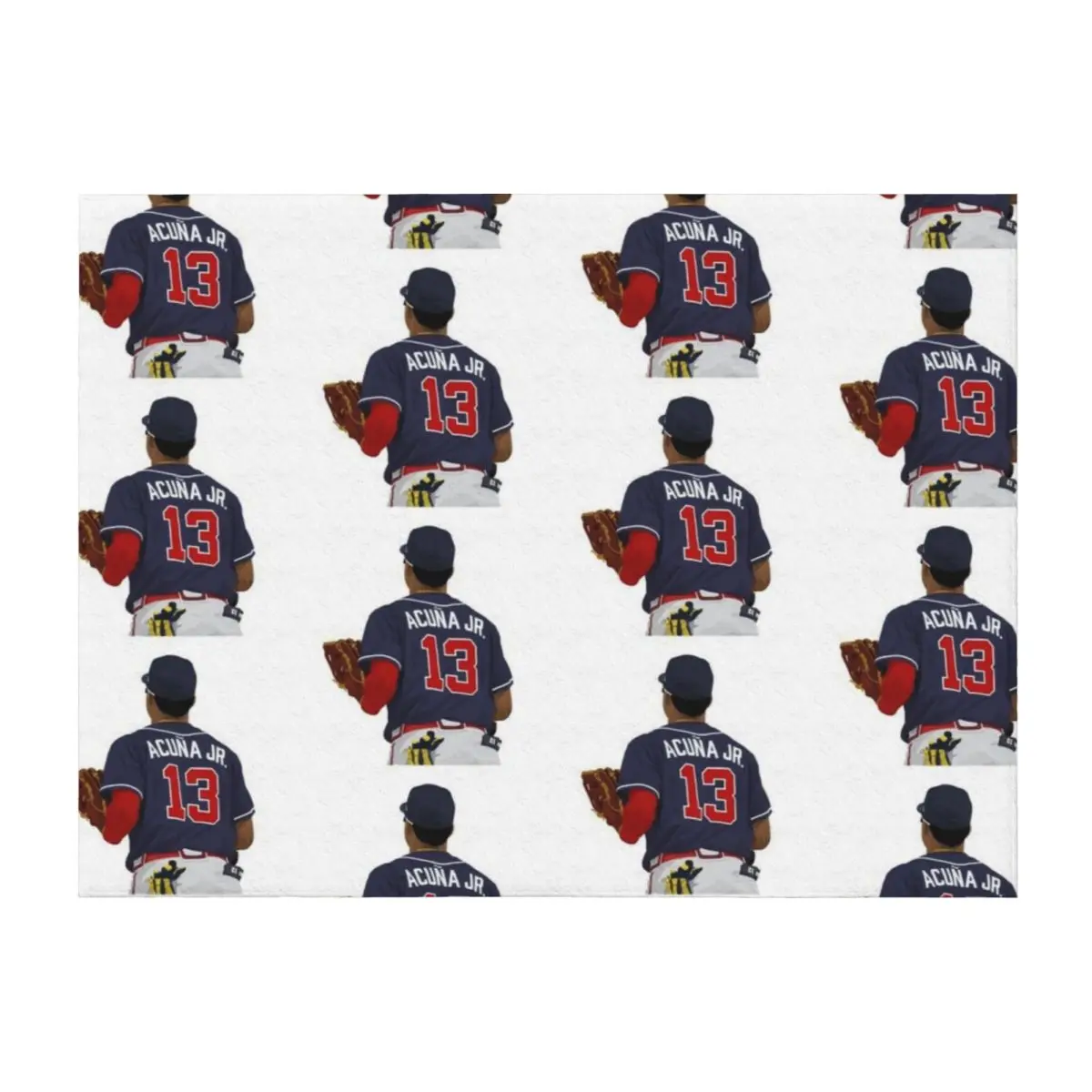 

Ronald Acua Jr. MVP Throw Blanket Quilt Furrys Luxury Thicken Bed Fashionable Blankets