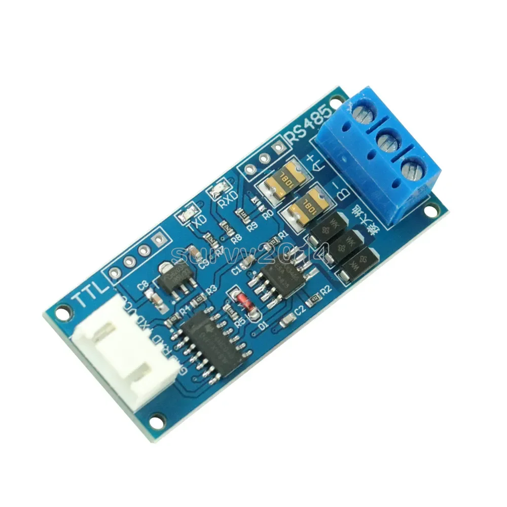 TTL To RS485 3.3V 5V Converter โมดูลควบคุมสำหรับ Arduino AVR แรงดันไฟฟ้ากว้าง Singal ตัวบ่งชี้ controller