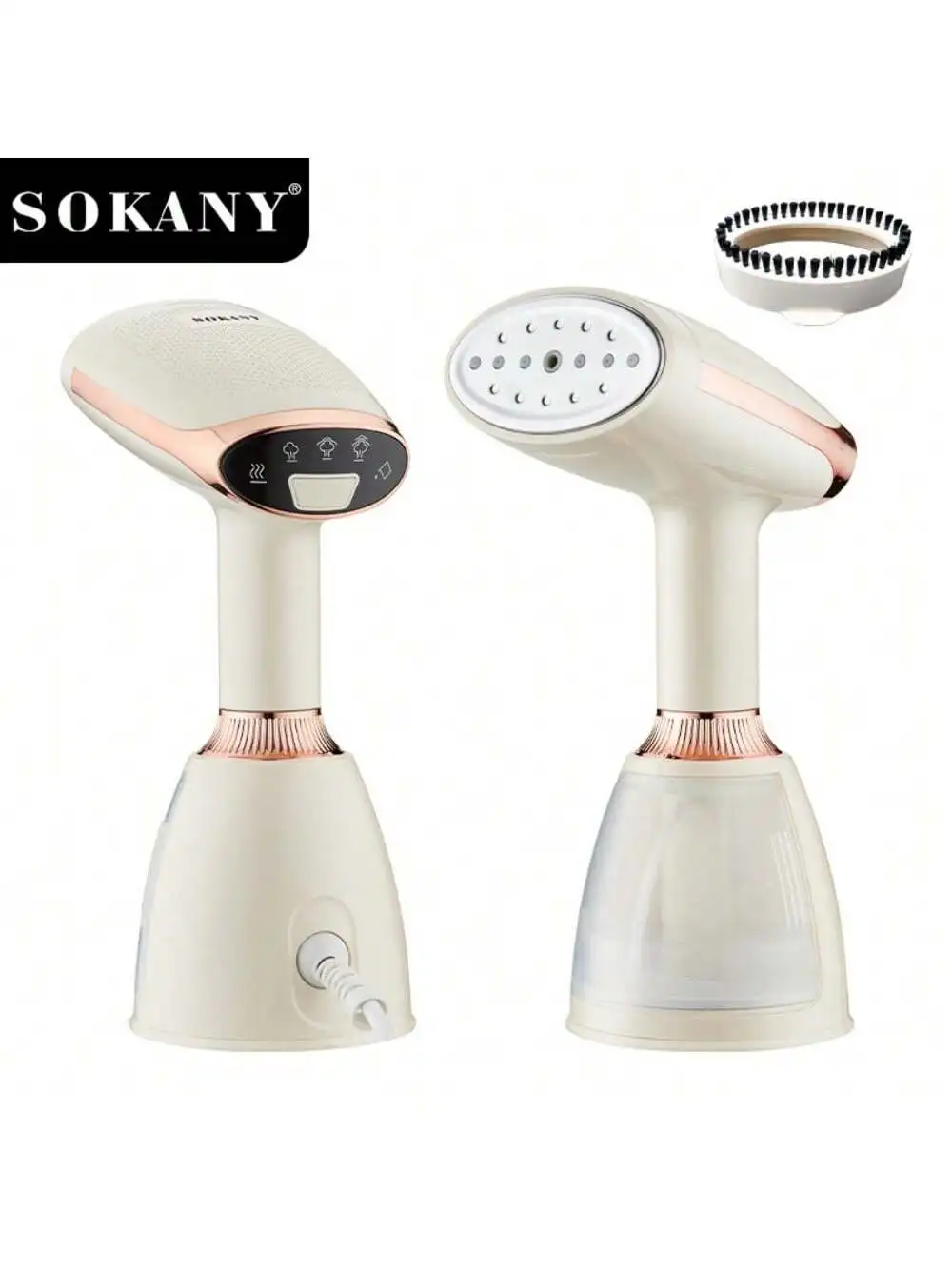 SOKANY12003 Home Multifunctional Ironing Brush, Steam Brush, Handheld Steamer, 1500W High Power, Rapid Heating image 6