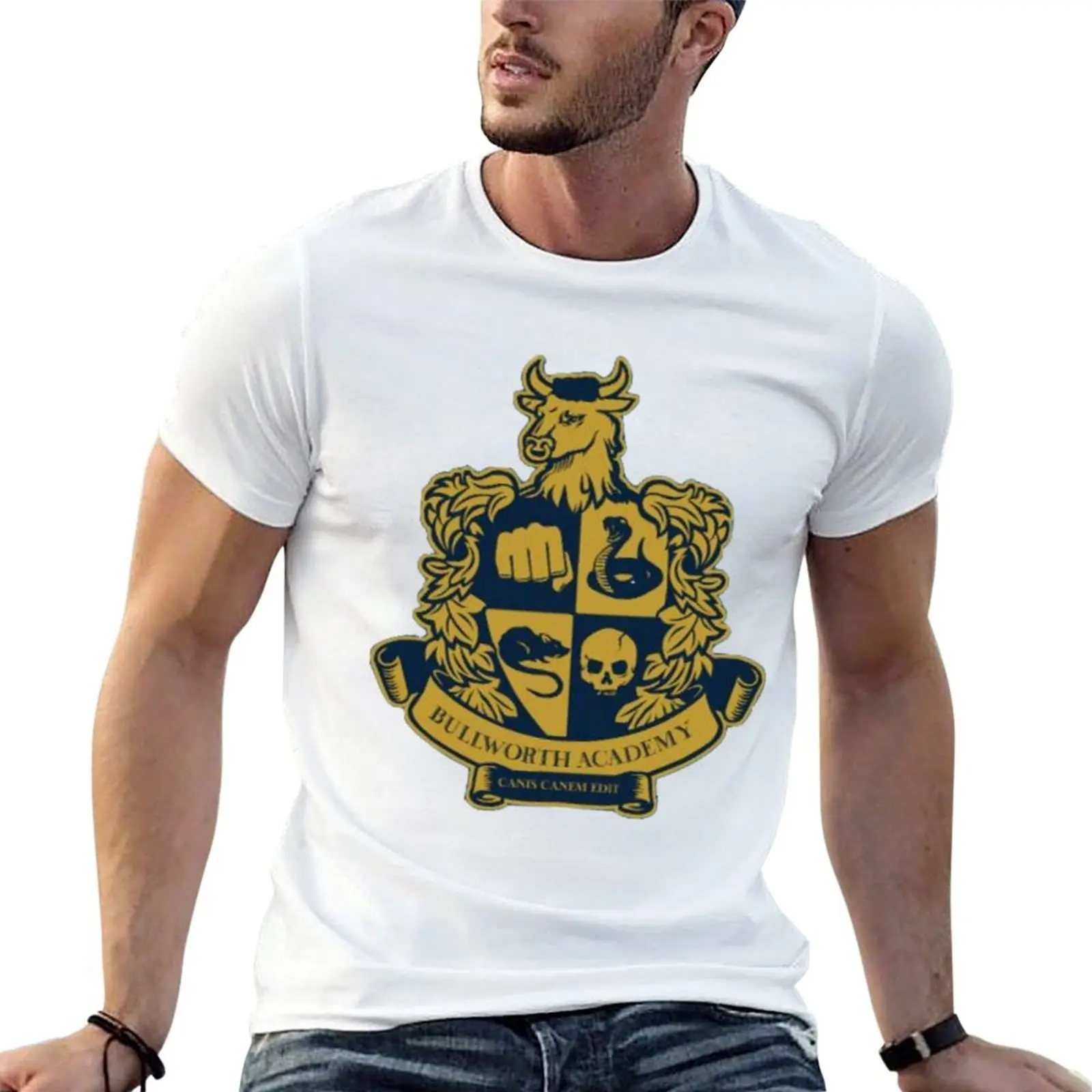 

BULLYWORTH ACADEMY BULLY T-Shirt funny t shirts dark humor t shirts for man cotton funny anime t shirts for man T-shirt