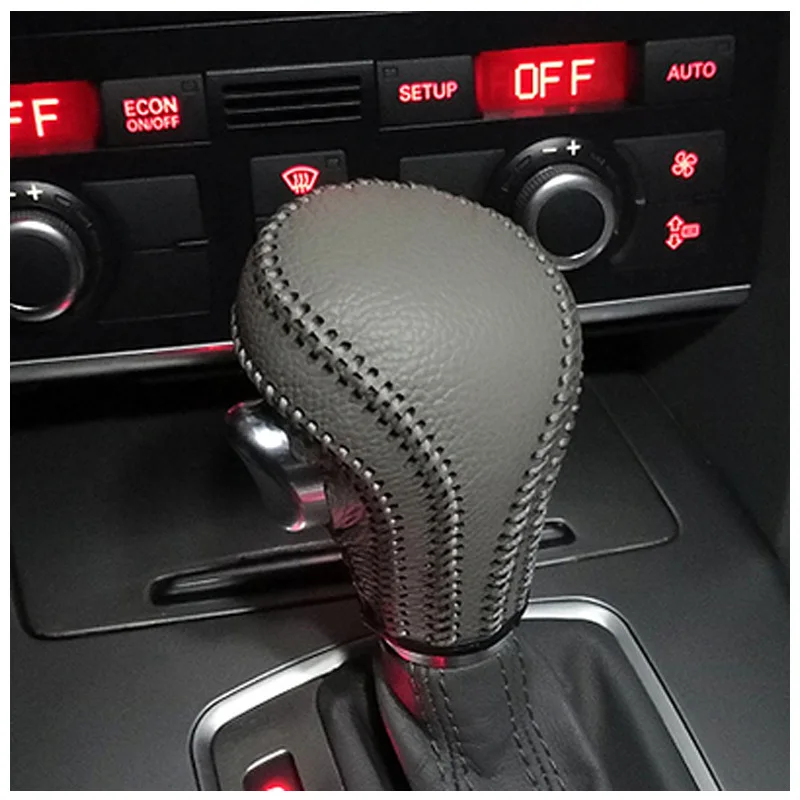 Car Shift For Audi A4 2009-2012 Audi A6 A5 2006-2011 Handle Protective Covers Durable Shift Knob Cover Car Accessories