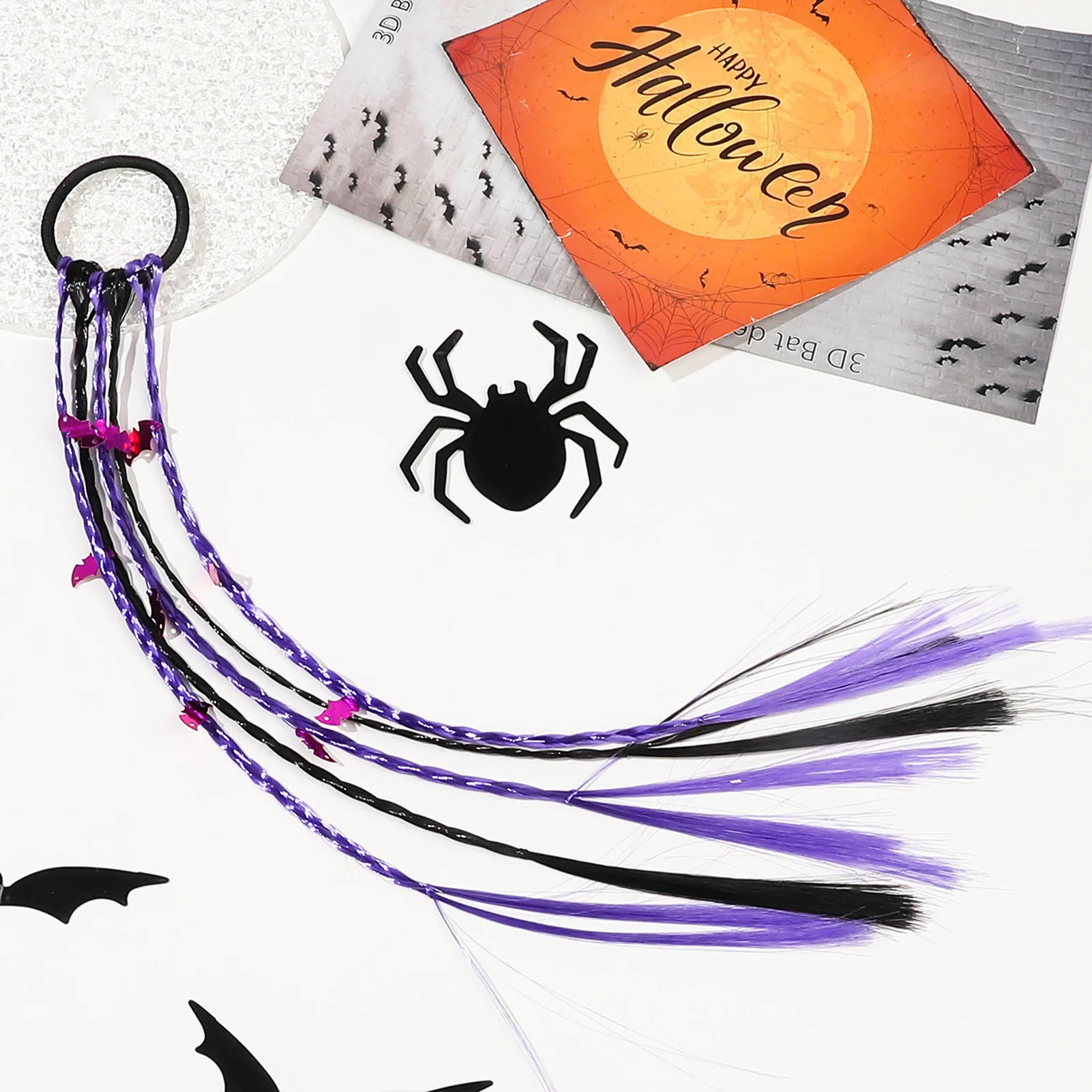 Halloween Haarvlechtbanden Bands Meisjes Cosplay Kostuum Decor Synthetische Pruiken Voor Haarstyling Accessoires