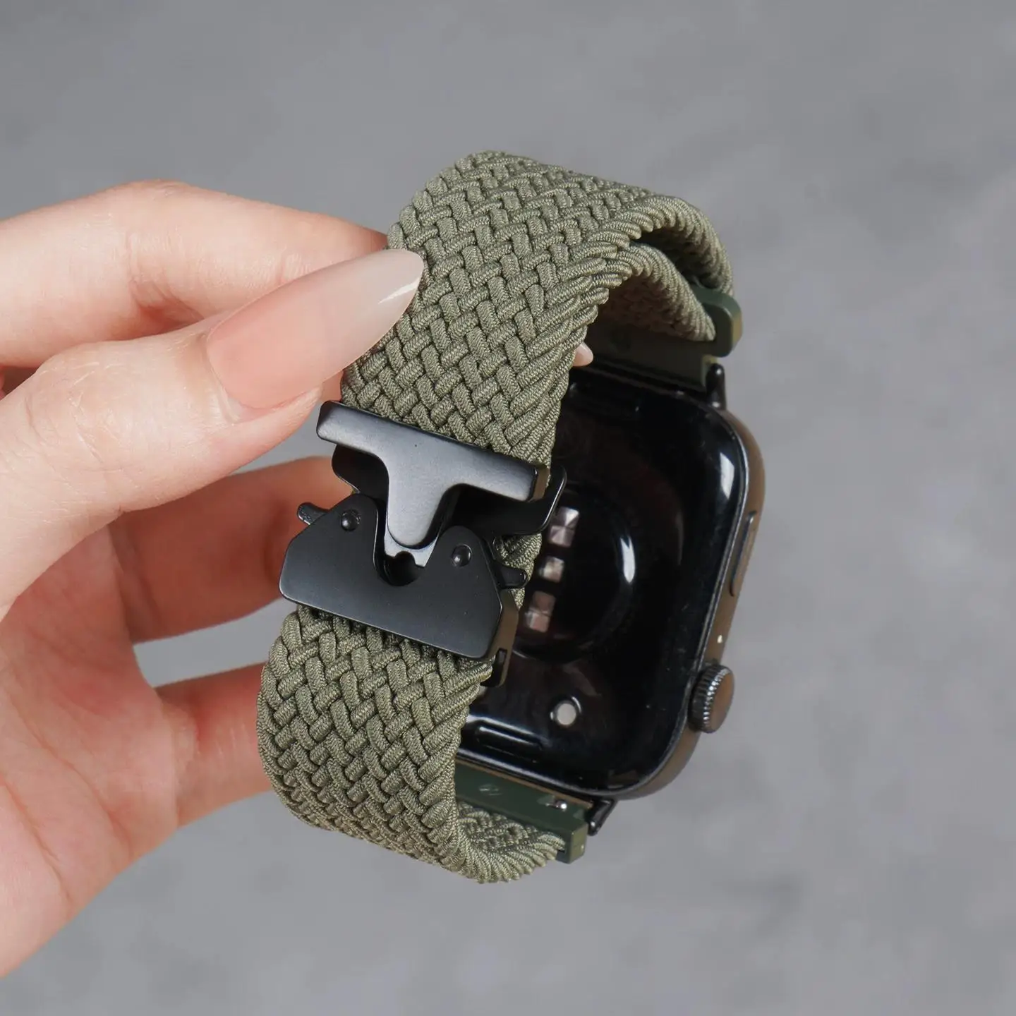Armband für HUAWEI Watch Fit5/Fit5 Pro/Fit4/4 Pro/Fit 3 Smartwatch, geflochtenes Fallschirmarmband, Correa HUAWEI Watch Fit 4 Band