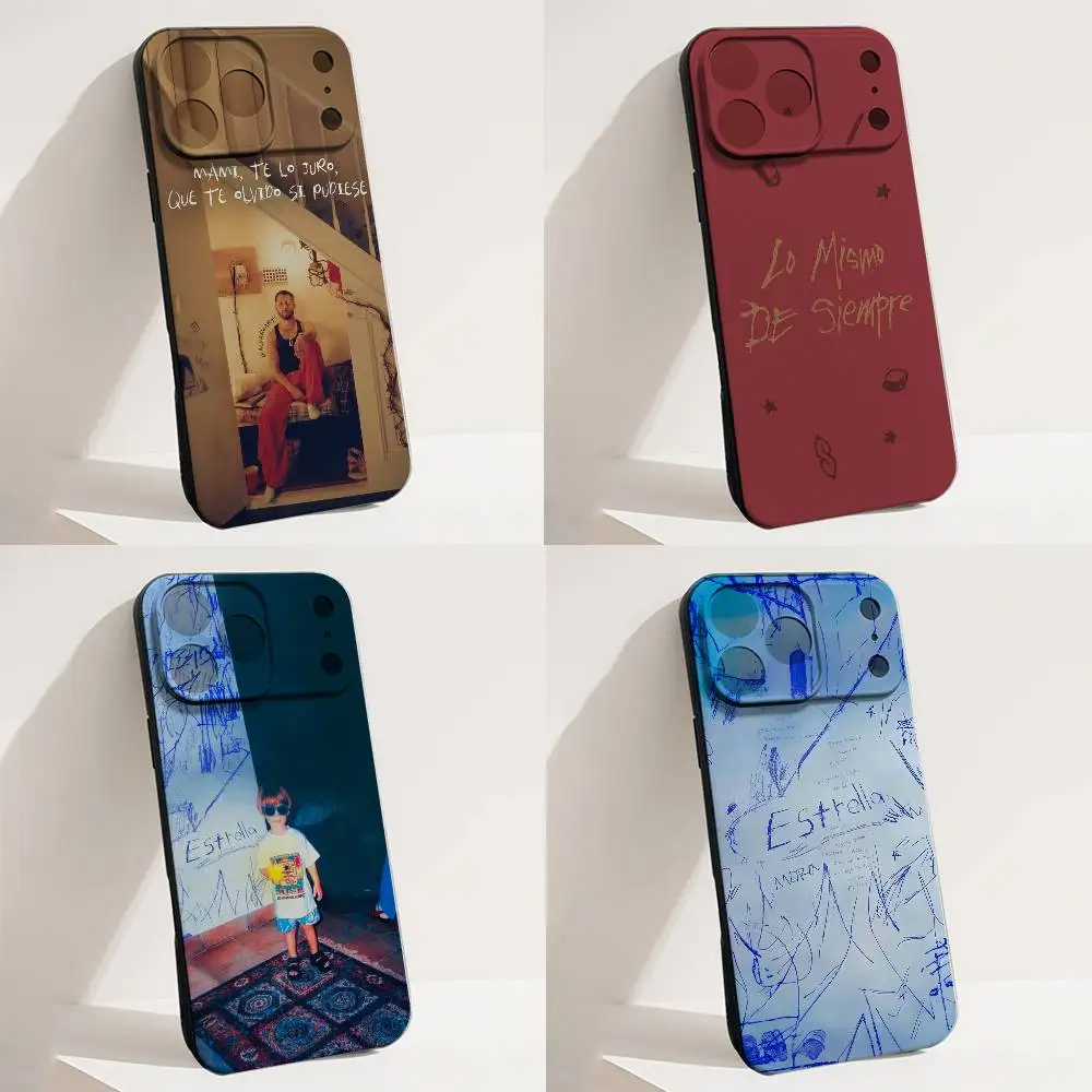 

M-Mora Lo Mismo De Siempre Phone Case For iPhone 17,16,15,14,13,12,11,X,XS,8,7,Pro,Max,Plus,E,SE4,Air,Mini Black Funda Shell