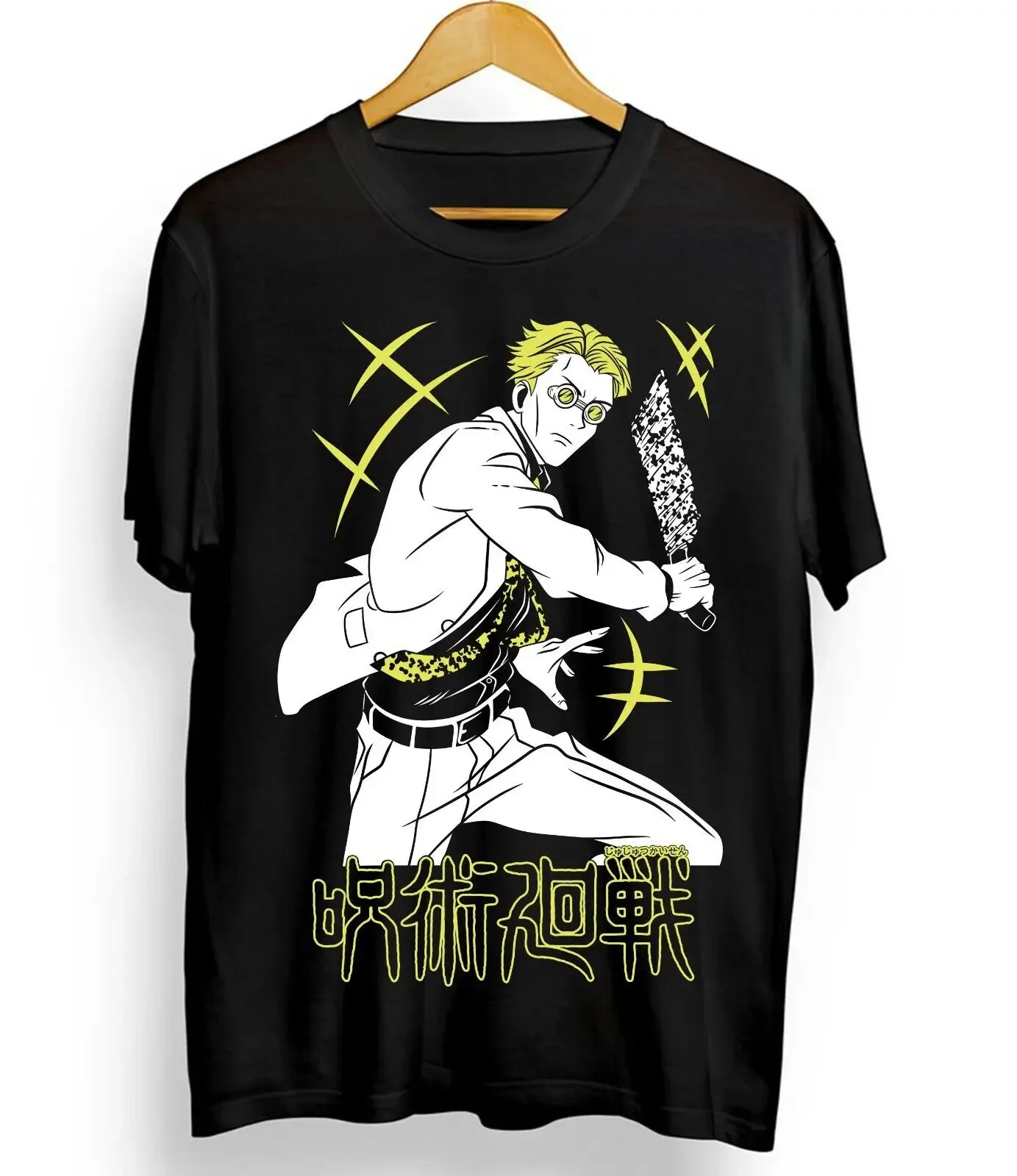 Jujutsu Kaisen Nanami T-shirt Kento Anime JJK Gojo Satoru Gift Shirt All Size