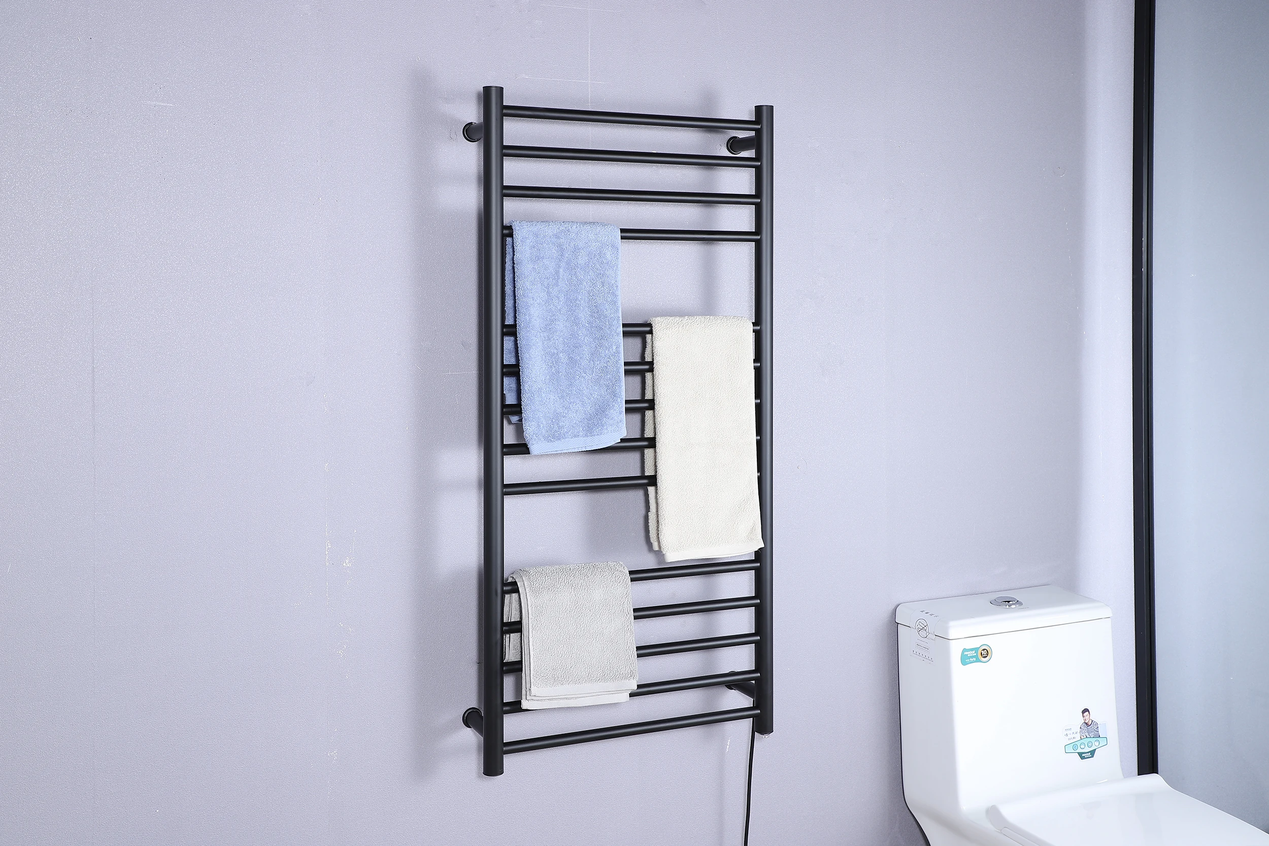 Stainless Steel Heated Towel Rail Hot Towel Warmer Radiator Electric Heated Towel Rack For Bathroom