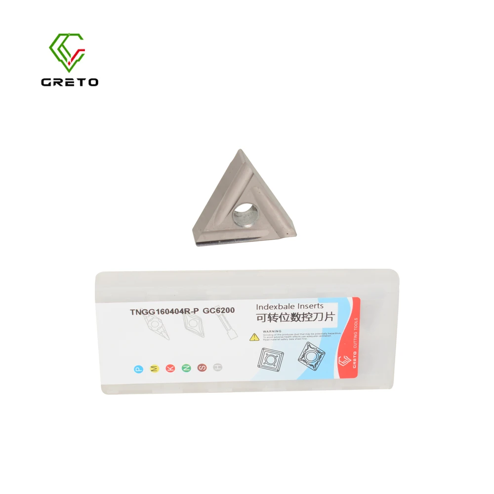 TNGG GRETO TNGG160404R-S GC6200 Ceramic Insert  Turning Tool TNGG160404R-P TNGG160404R-C Turning Inserts