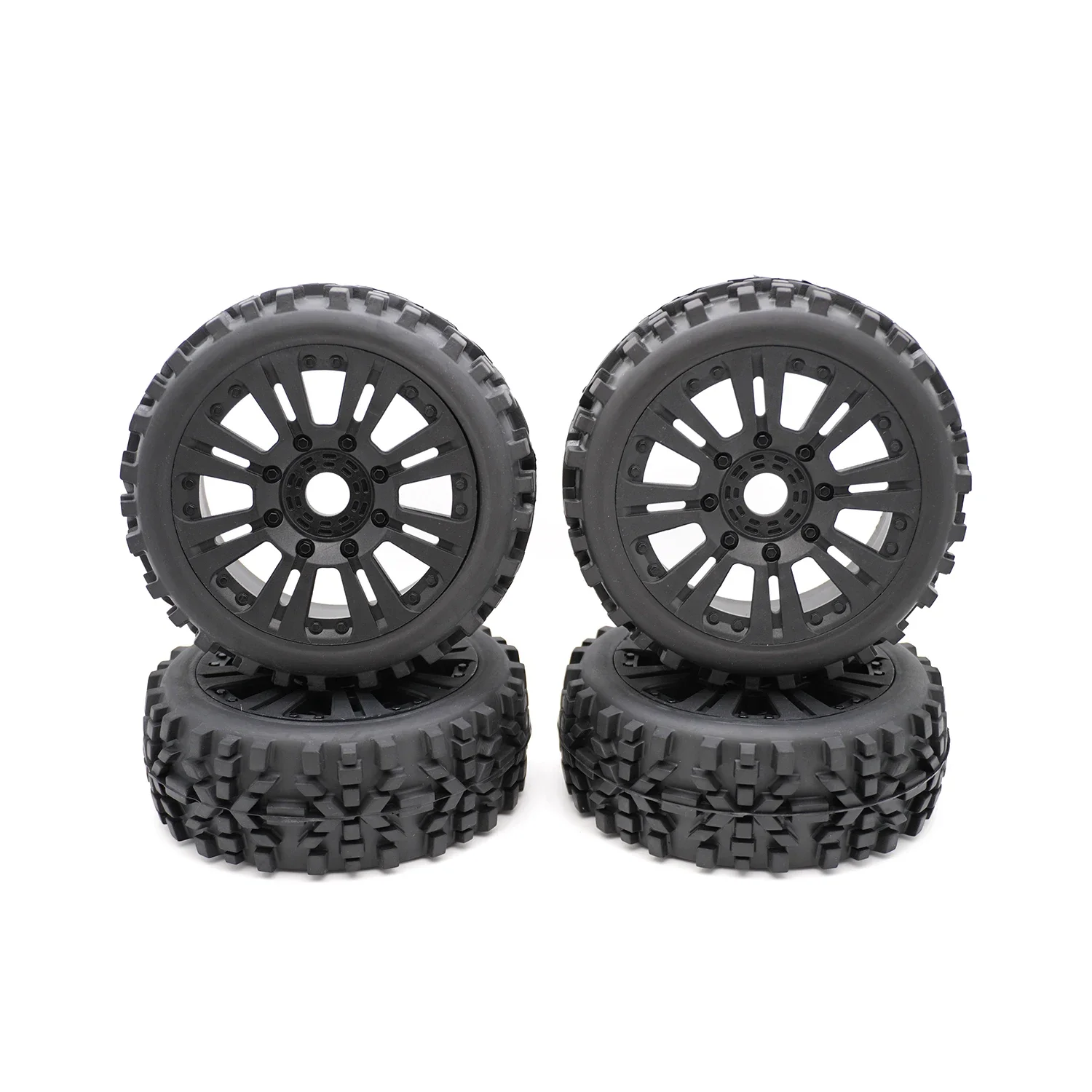 

4 шт. 120 мм 1/8 RC внедорожные багги, колеса 17 мм шестигранная шина для ARRMA Typhon Talion Trxs Redcat Team Losi Kyosho HPI HSP VRX RC Car