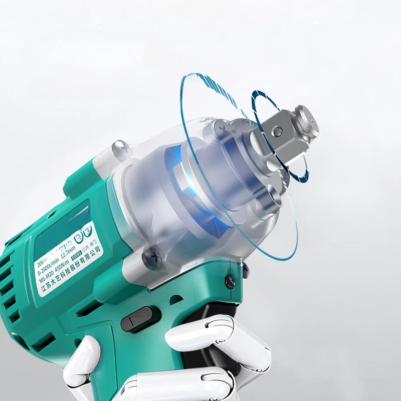 

Electric Wrench High Torque Brushless Motor Air Cannon Dayi Wrench
