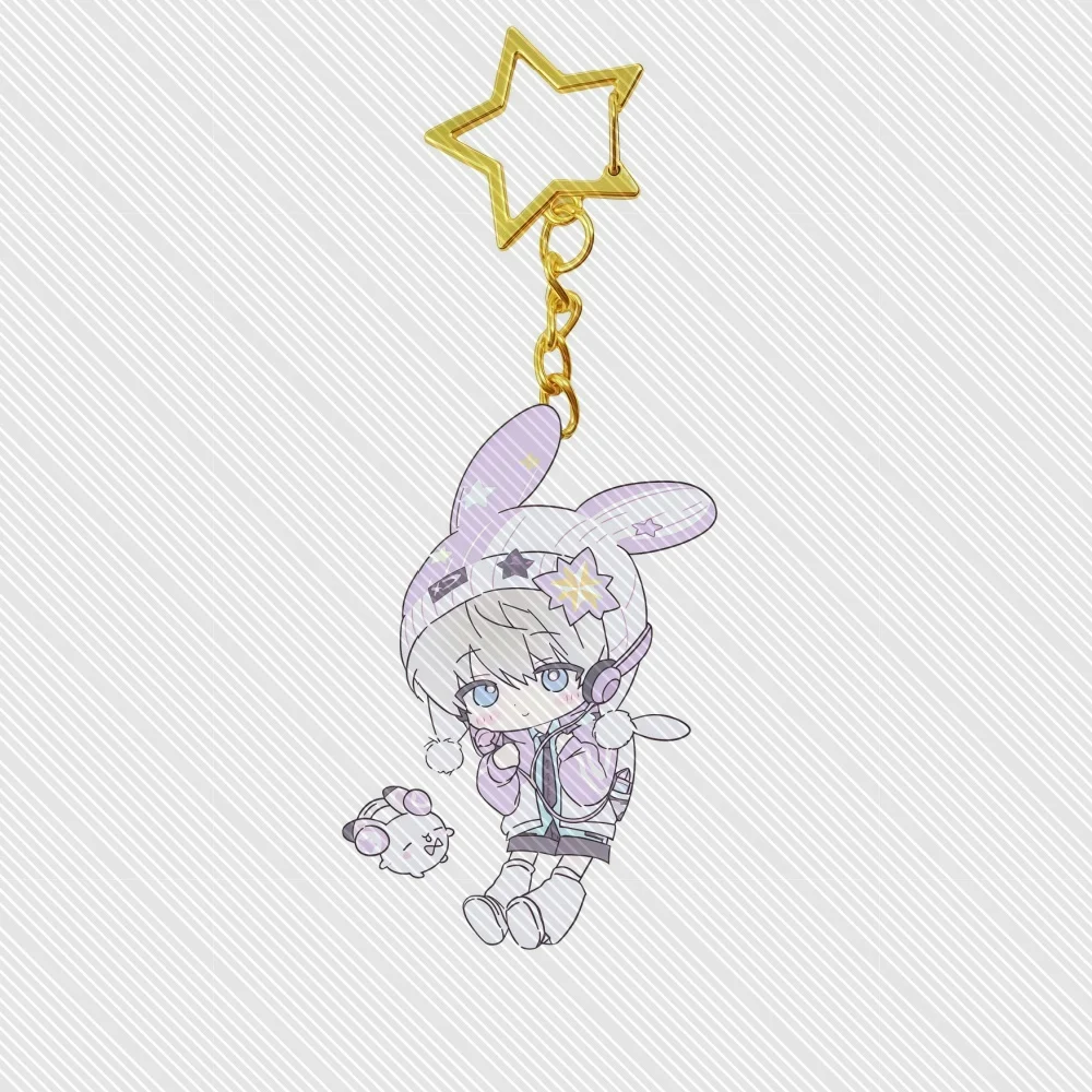 Hot Anime Love and Deepspace Acrylic Keychain 6CM Model Cosplay Characters Ornament Accessories Goods Collection Gifts