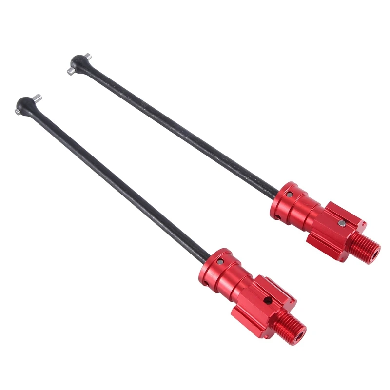 

2 шт. Widemaxx стальной Расширенный приводной вал CVD для 1/10 Traxxas MAXX Widemaxx детали для модификации радиоуправляемых автомобилей