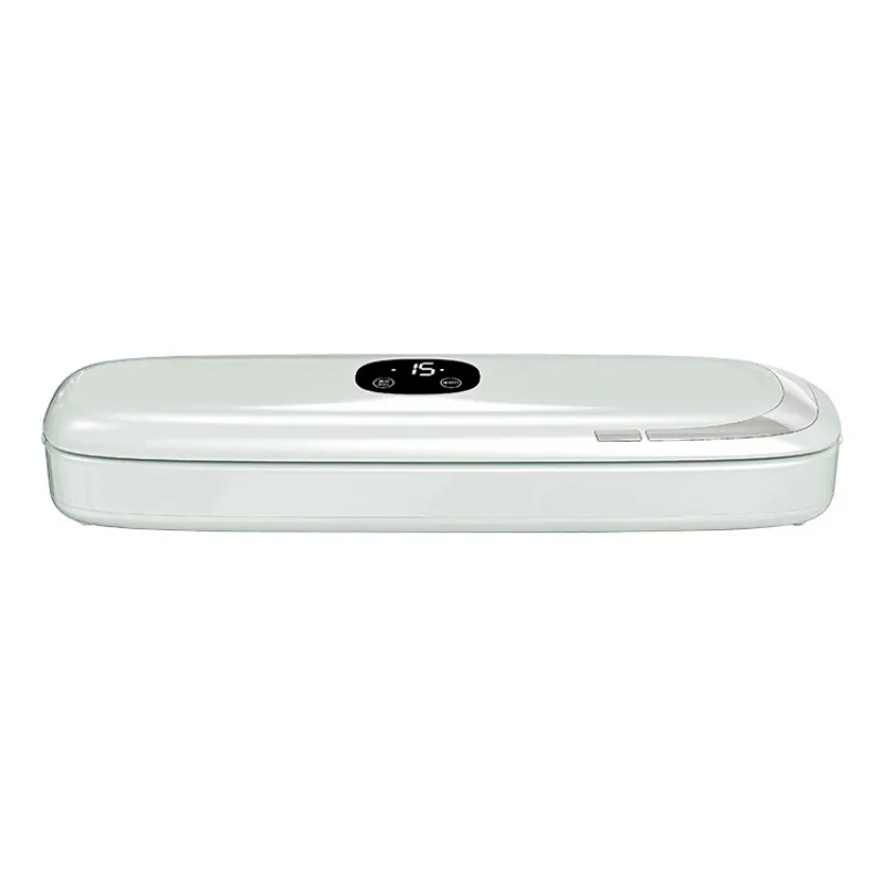 Family Stock-Up Stainless Steel Mini Electric Vacuum Sealer for Food Freshness Extension