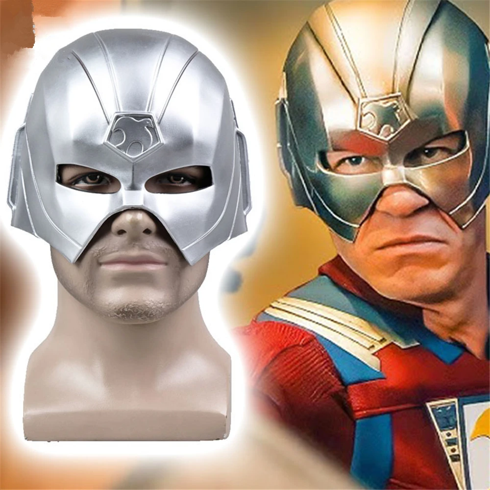 

Anime Movie Peacemaker Christopher Smith Masks Cosplay COSTUME Soft PVC Mask Halloween Masquerade Party Carnival Prop Xmas Gift