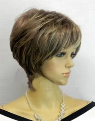 Wholesale Hot Sell! New Vogue Short Blonde Lady's Wigwigs