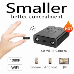 1080p Mini Full Hd Camera Motion Detection Recorder Remote Infrared Night Vision Lamp Home Safety Mini Camera Recorder New