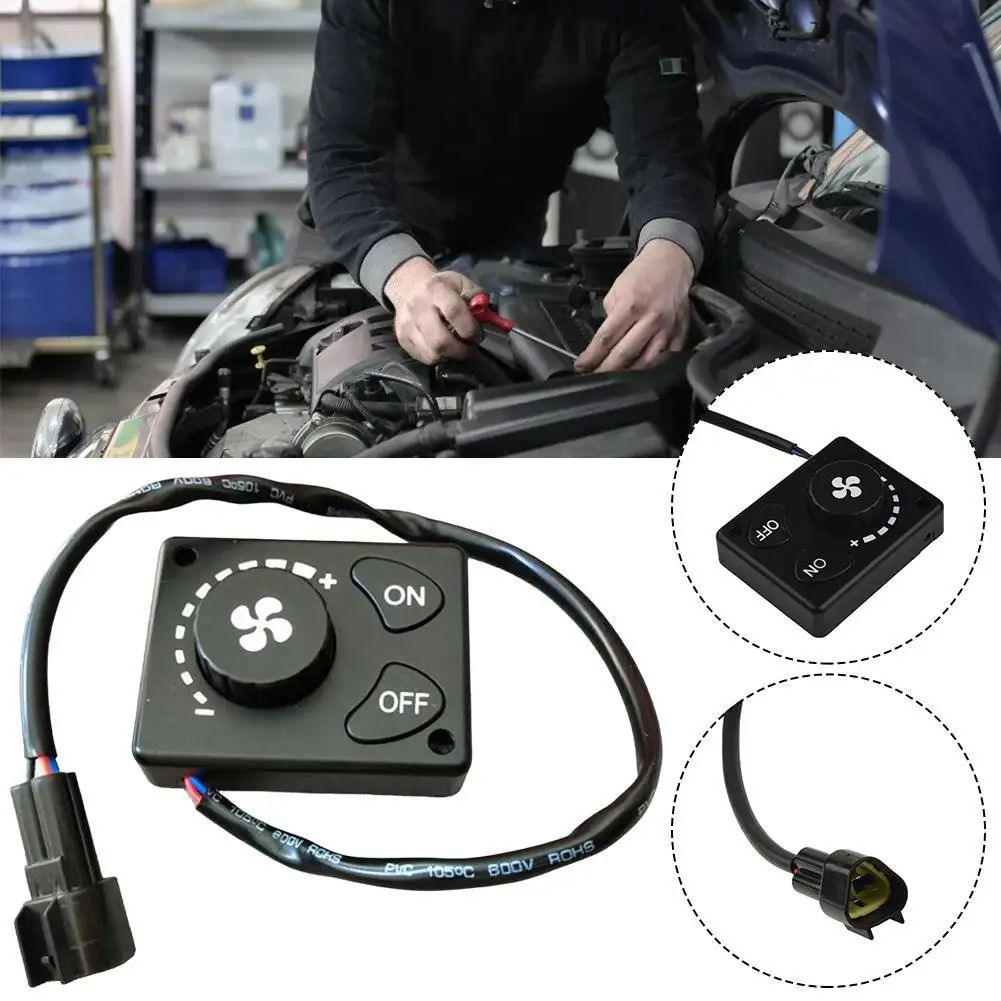 

12/24 В ручка стояночного обогревателя, универсальный переключатель для автомобилей, грузовиков, кораблей, воздушного дизельного обогревателя, ЖК-дисплей, ручка контроллера, переключатель Accessoir