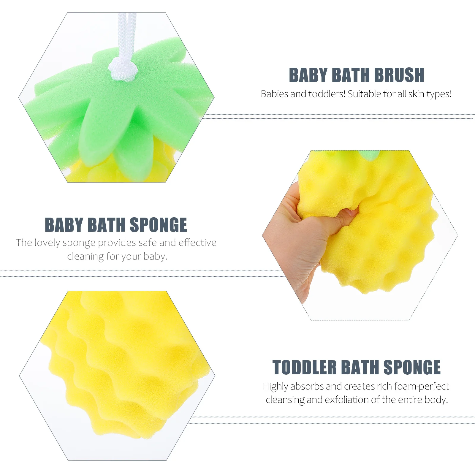 

1 шт., детская губка для ванны, мультяшный отшелушивающий скруббер для младенцев, инструмент для чистки душа, портативный легкий детский купальный инструмент