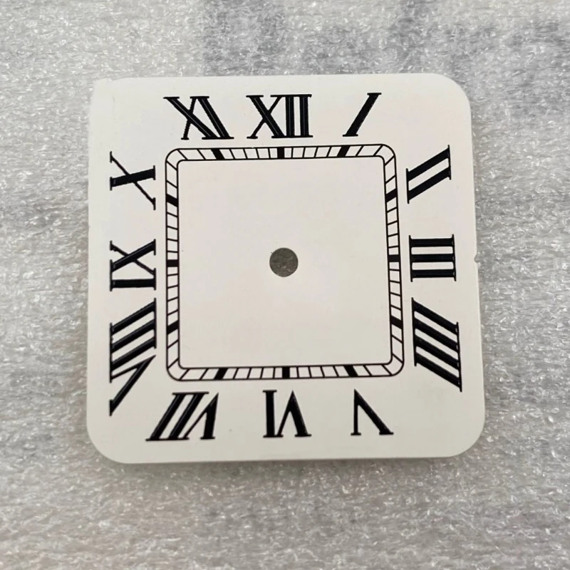 Циферблат NH35 27 мм, квадратный календарь S, бесплатный циферблат, подходит для механизма NH35, буквальный ледяной синий циферблат, аксессуары для модификации часов, новинка