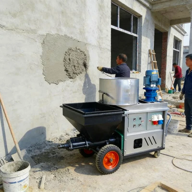 

High Performance Cement Mortar Spraying Machine for Construction Projects for Wall Rendering Renovation Work Customized Sale